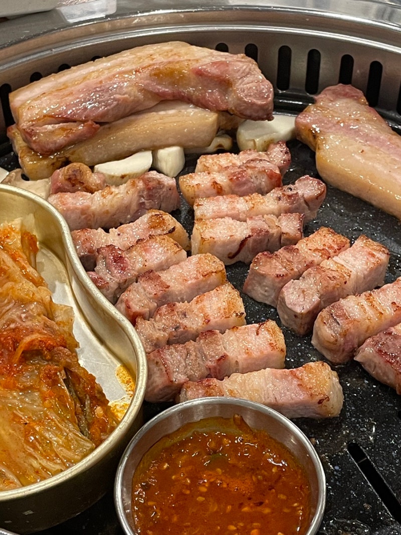 육즙가득 제주 흑돼지 오겹살이 맛있는 대전 송촌동 맛집, 양촌식당
