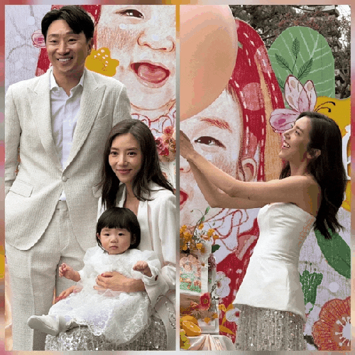  돌잔치 맞아? 결혼식인 줄… 손담비 딸 돌잔치 현장 공개, 웨딩급 드레스 화제된 이유 손담비이규혁, 딸 해이 럭셔리 야외 돌잔치 공개