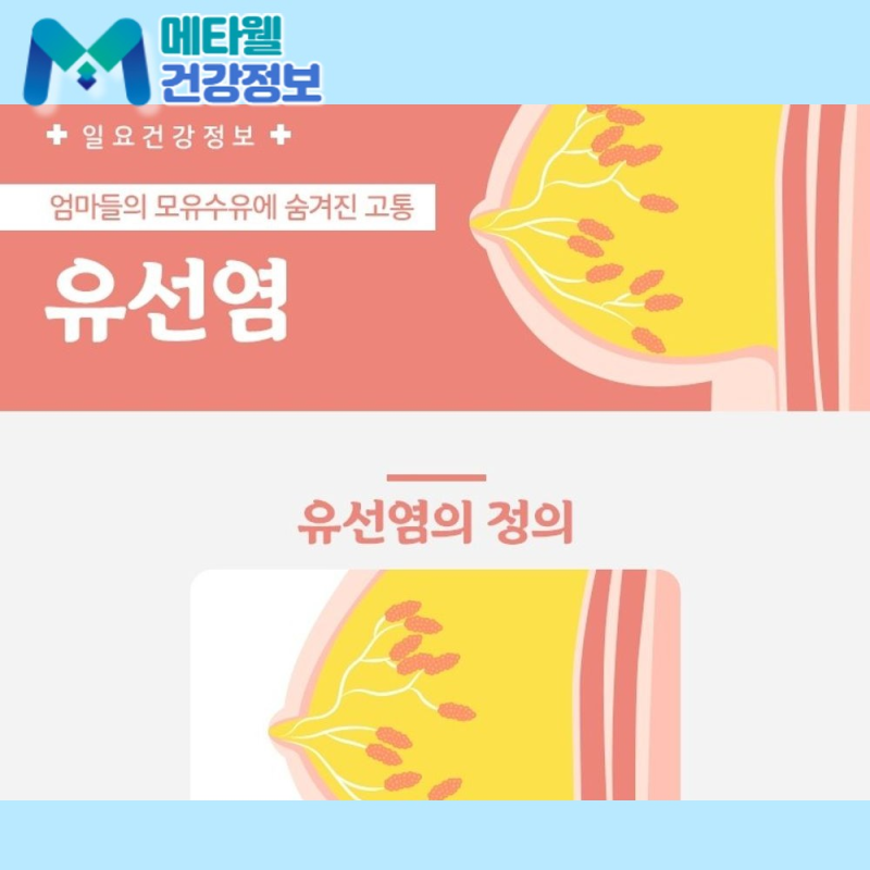모유수유 중 가슴이 뜨겁고 열이 난다면? 유선염 증상·원인·치료법 정리