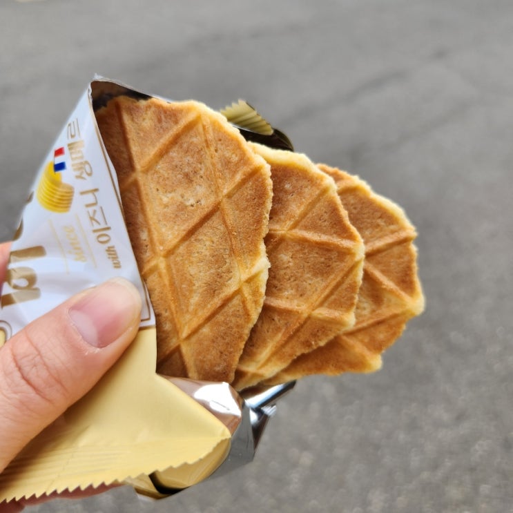 이즈니 버터와플 느끼해요 맛본 후기