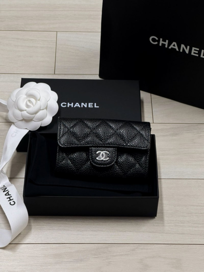 샤넬(Chanel)ㅣ샤넬 클래식 똑딱이 카드지갑 언박싱 • 가격/실물/후기 (하와이 구매)