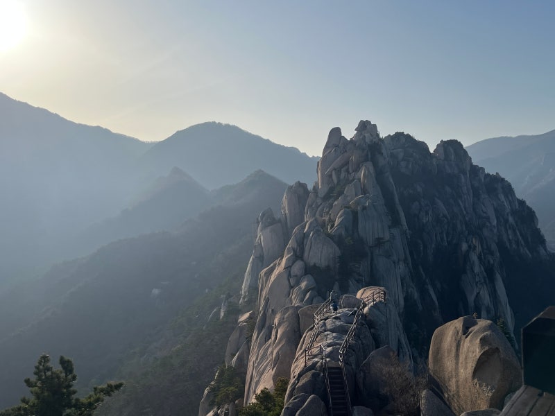 [속초 여행] 설악산 울산바위 초보자도 가능한 코스 추천/후기 - 아디다스 슈퍼스타 신고 산....