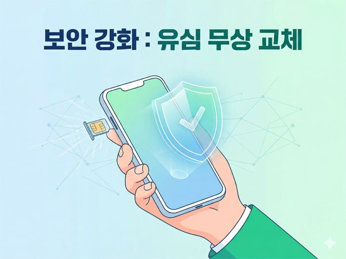 엘지 유플러스 유심 무상 교체 및 업데이트 총정리 알뜰폰, 대상 기종, 신청방법