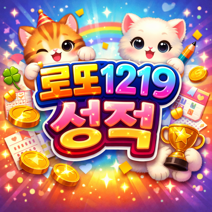  2026 로또 1219회 한눈에 보는 최종 결과! 