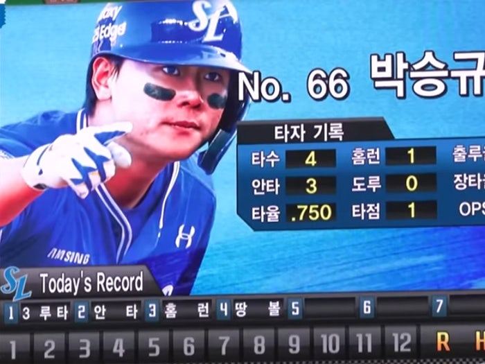 삼성 <b>박승규</b> 힛포더 사이클! 사이클링 히트보다 팀승리 우선?