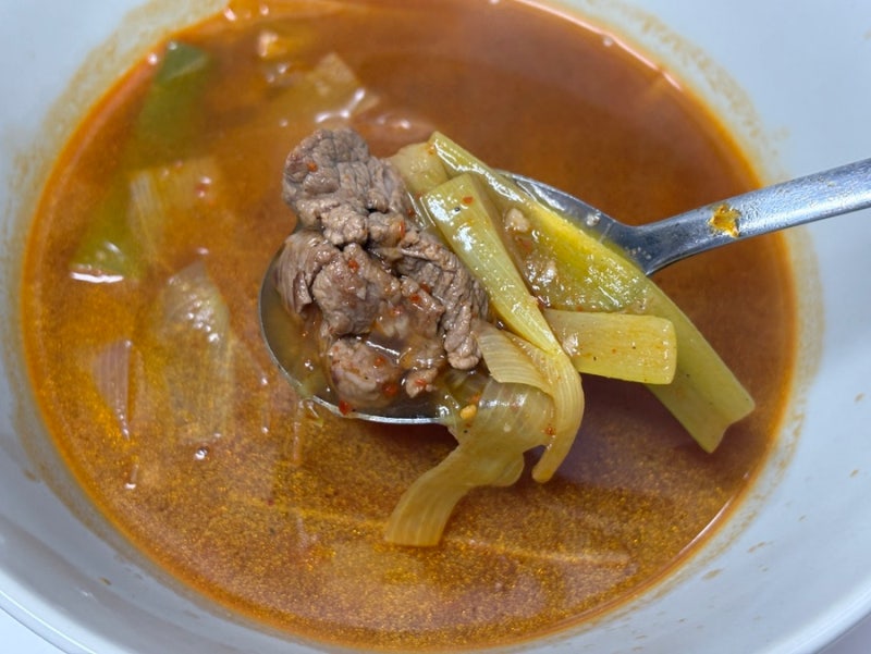 육개장보다 맛있는 파개장 레시피 소고기대파육개장 만들기