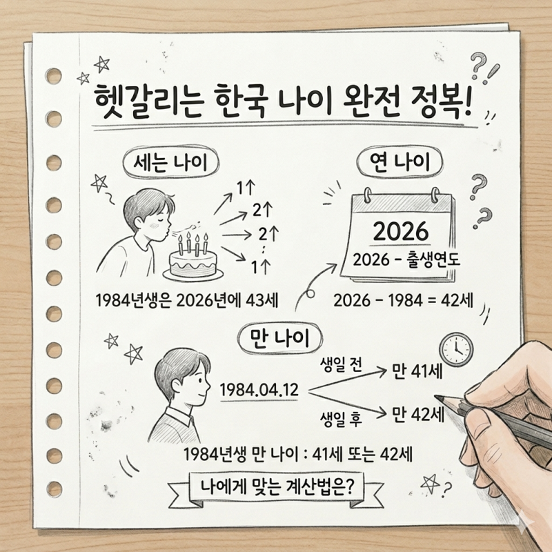 나만 그래요? 3년째 나이가 안 먹는 84년생의 미스터리