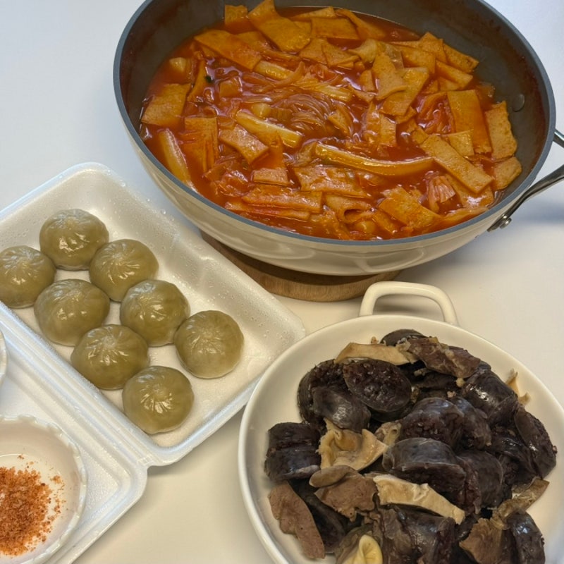 중랑구 떡볶이 성지 투어 크리스탈 떡볶이 포장 후기