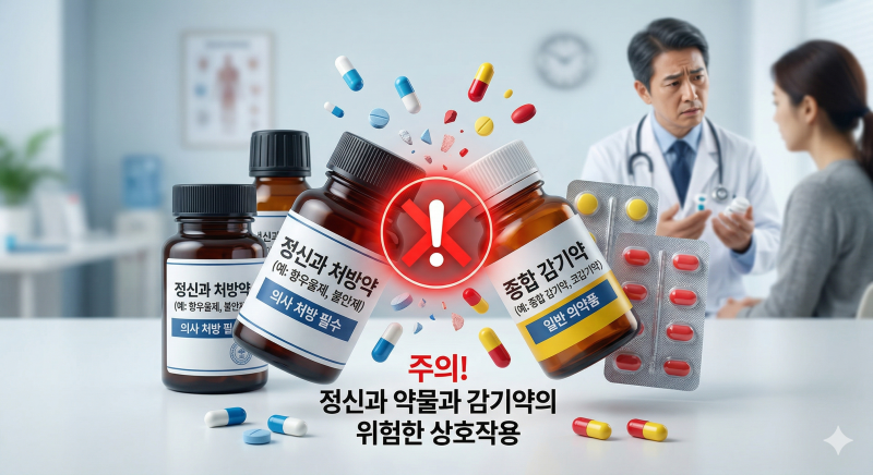 천안 정신과 — 정신과 약 먹는데 감기 걸렸다면?약국에서 꼭 확인해야 할 4가지 성분