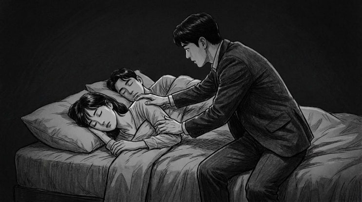  밤에 다른 커플방에 들어간 사건