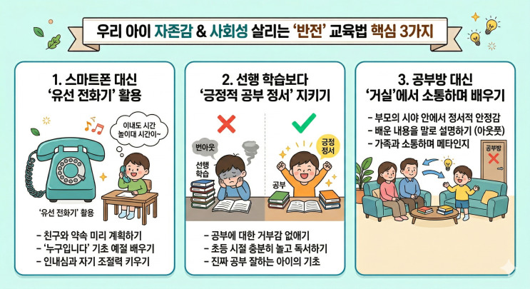  사교육과 스마트폰 없이도 아이를 당당하게 키우는 특급 비결