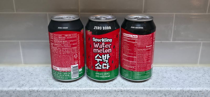 보람바이오 수박소다 제로 후기.