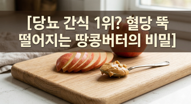 당뇨 간식 추천, 혈당 스파이크 막는 무첨가 땅콩버터 섭취법 및 효능 팩트체크