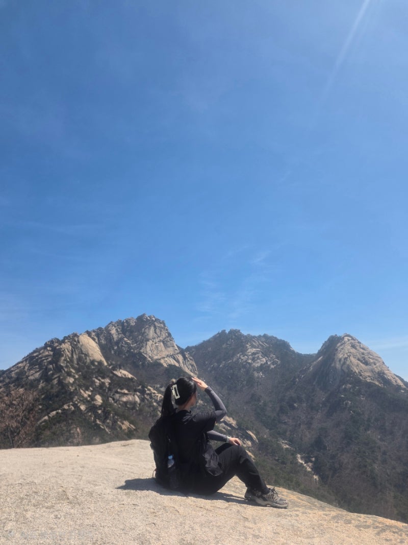 260412_북한산 원효봉 등산(해발 505m, 초보자 코스)