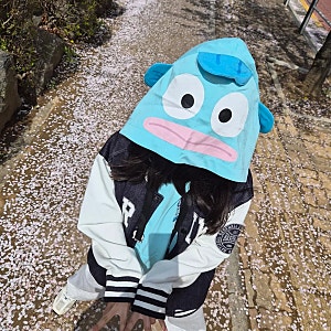 더데이걸즈 한교동 후드 맨투맨 티셔츠 L사이즈_초등생 등교룩