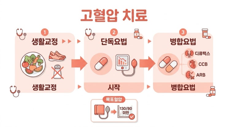  항고혈압제 약물 선택 가이드: 근거 중심 알고리즘과 임상 적용
