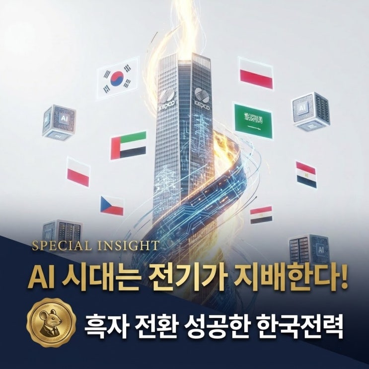 <b>한국전력</b> 원전 수출, AI 전력 수요까지 겹쳐 상승세 계속될까?