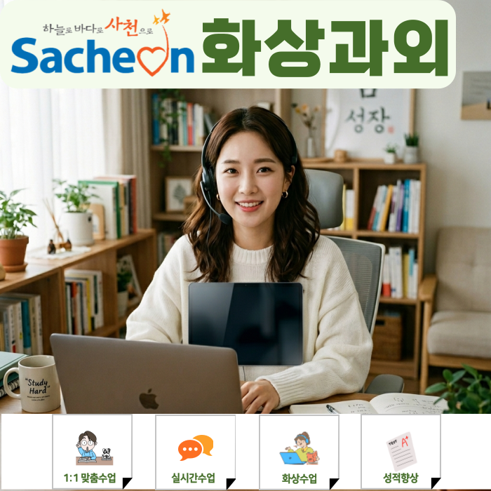  사천 화상과외 고2 수학 후기
