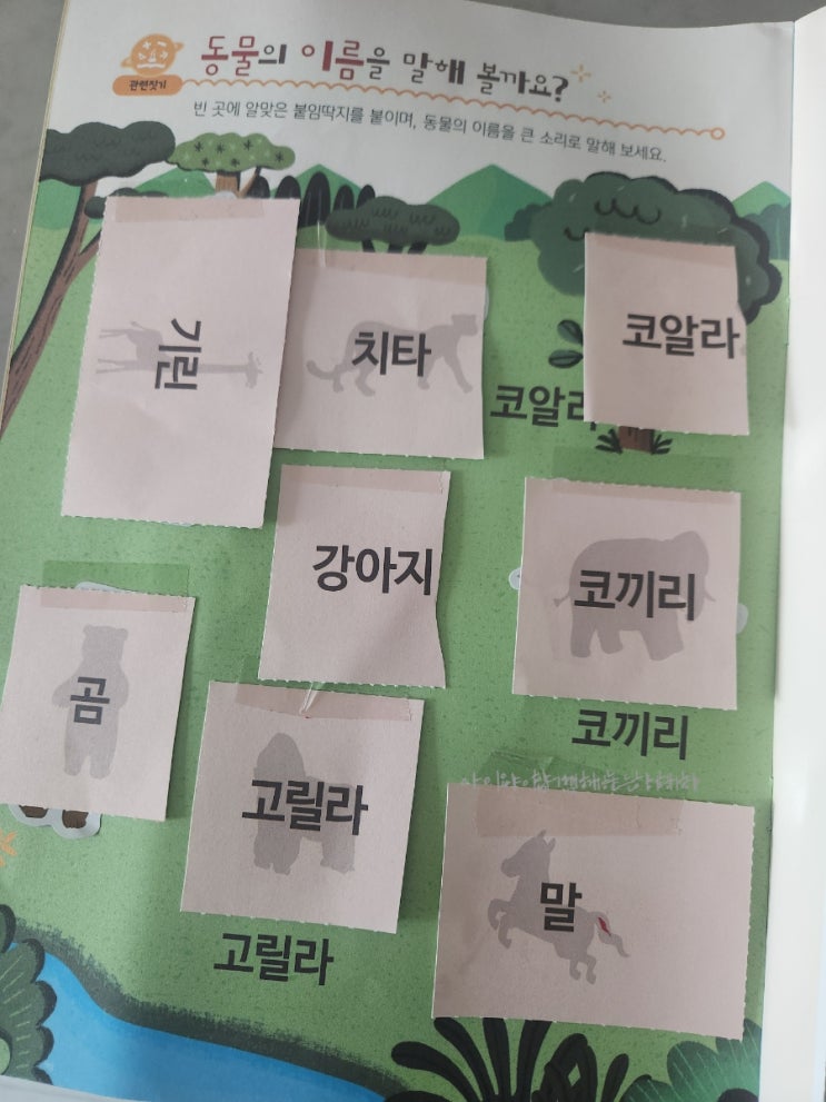  큐비 한글 프뢰벨 구몬 학습지 한글떼기 어떤 걸로 할까