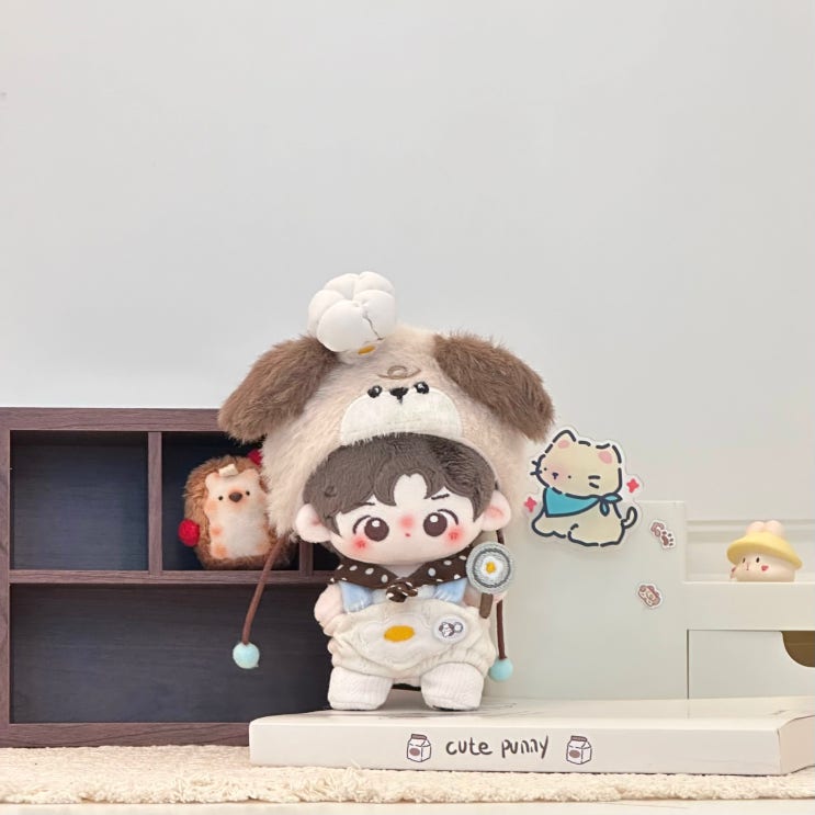  10cm 강아지 요리사 세트 인형옷 아이돌인형옷