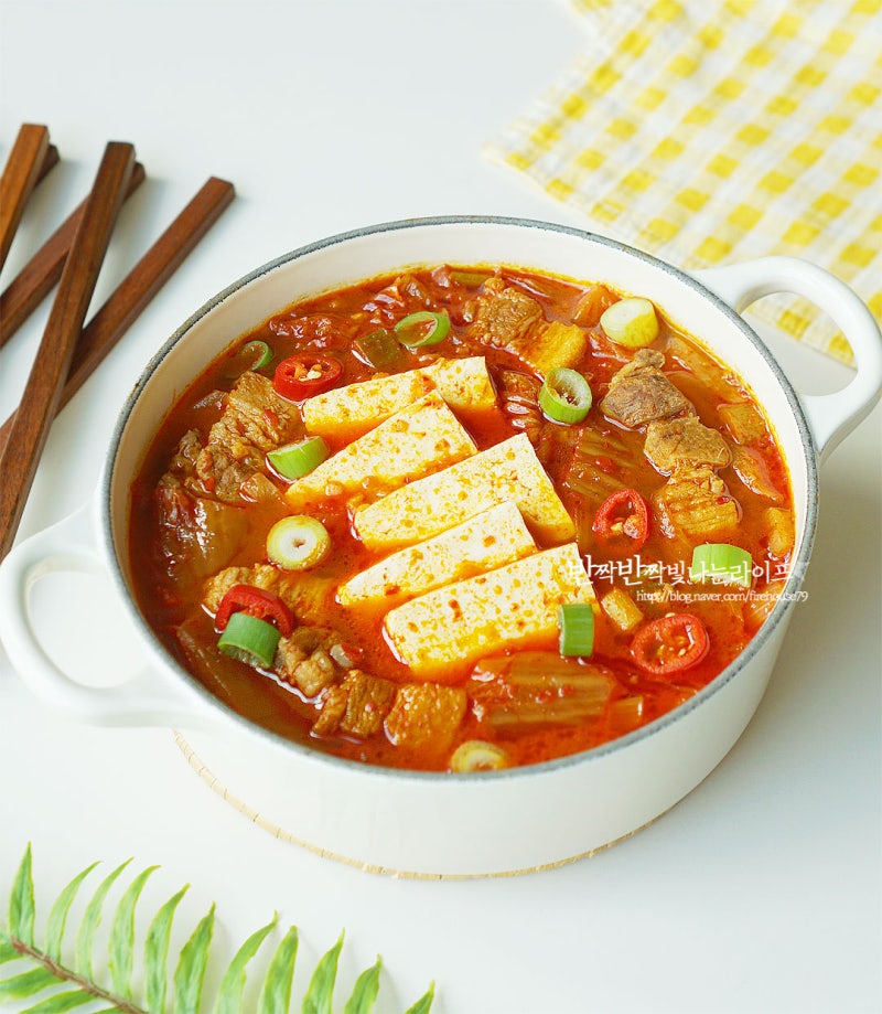 돼지고기 김치찌개 황금 레시피 류수영 김치찌개 끓이는법