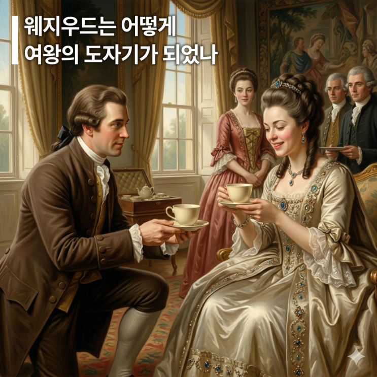  웨지우드는 어떻게 여왕의 도자기가 되었나, 퀸즈웨어 이야기
