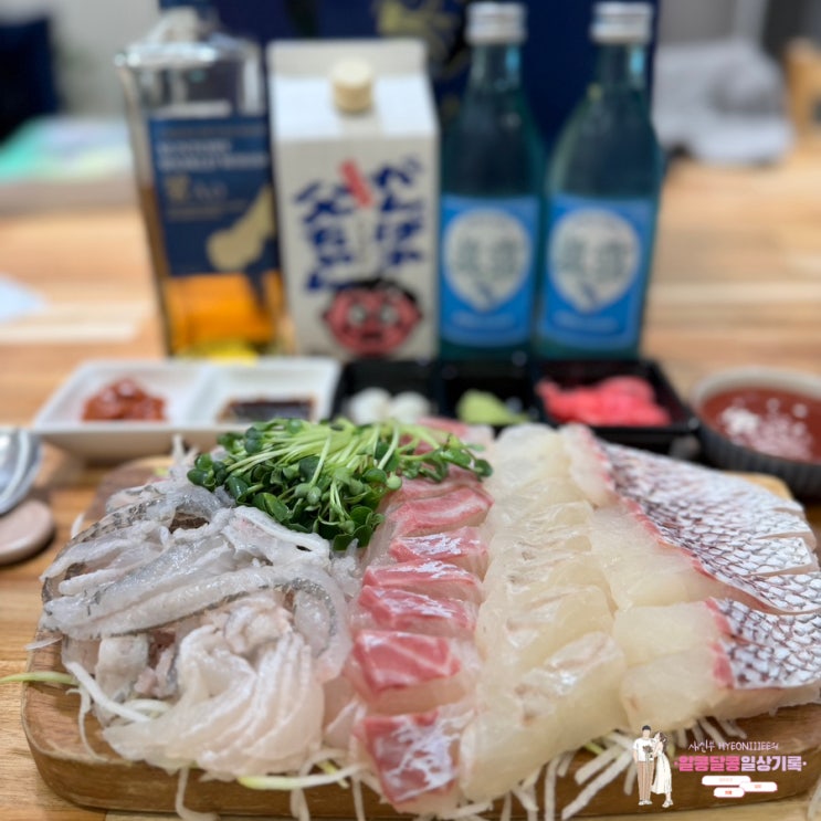  제철 도다리 맛집 가락시장 횟집 추천! '영재수산' 도광참회 포장 후기