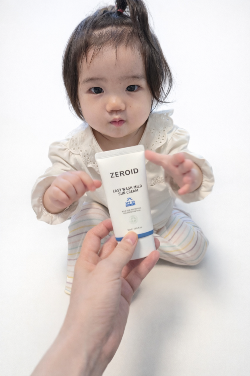 돌아기 클렌징 편한 제로이드 썬크림 추천 내돈내산