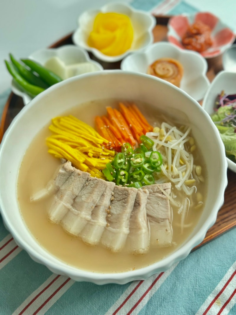 [제주도민의 집밥] 집에서 즐기는 초간단 고기국수 만들기(비밀 레시피 공개!)