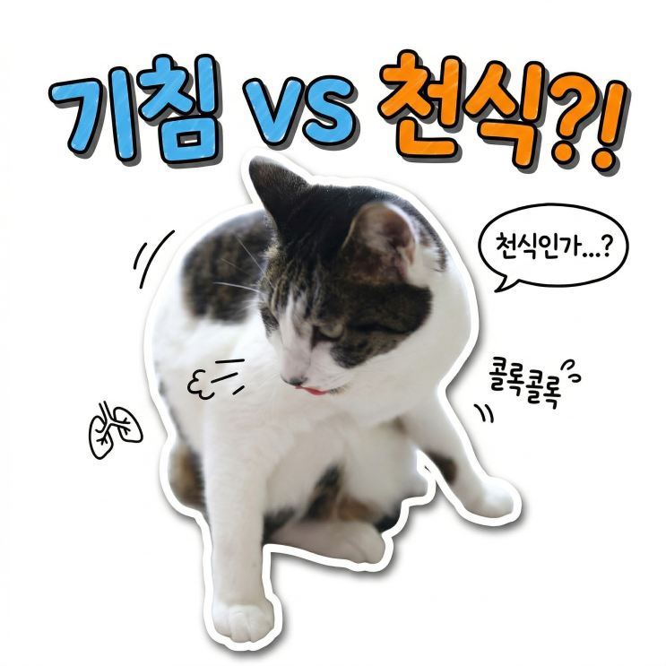  한 달째 쿨럭거리는 우리 고양이, 괜찮은 걸까 | 고양이 마른기침 원인 5가지