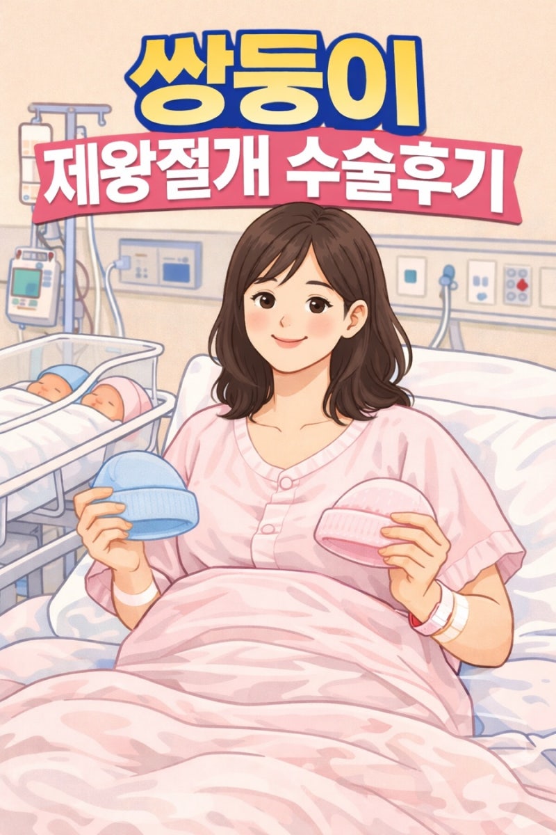 [임신일기 마지막!] 35주 4일차 쌍둥이 제왕절개 수술&입원 후기 | 분당서울대 | 입원준비물 | ....