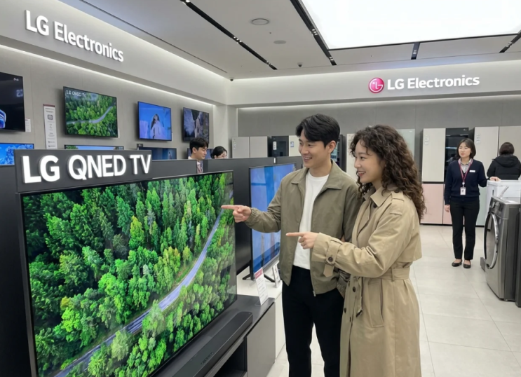  QLED QNED 화질차이 65인치티비 KQ65QF7DAFXKR 65QNED75AEA 비교