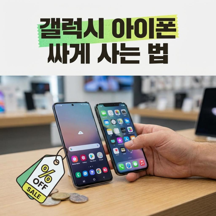  광주 휴대폰 성지 갤럭시 아이폰 싸게 사는 법