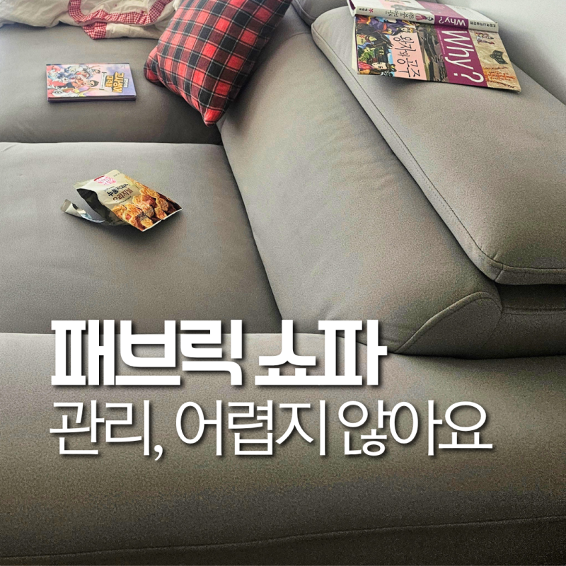 패브릭 쇼파 청소 방법｜얼룩·먼지 관리 쉽게 하는 법