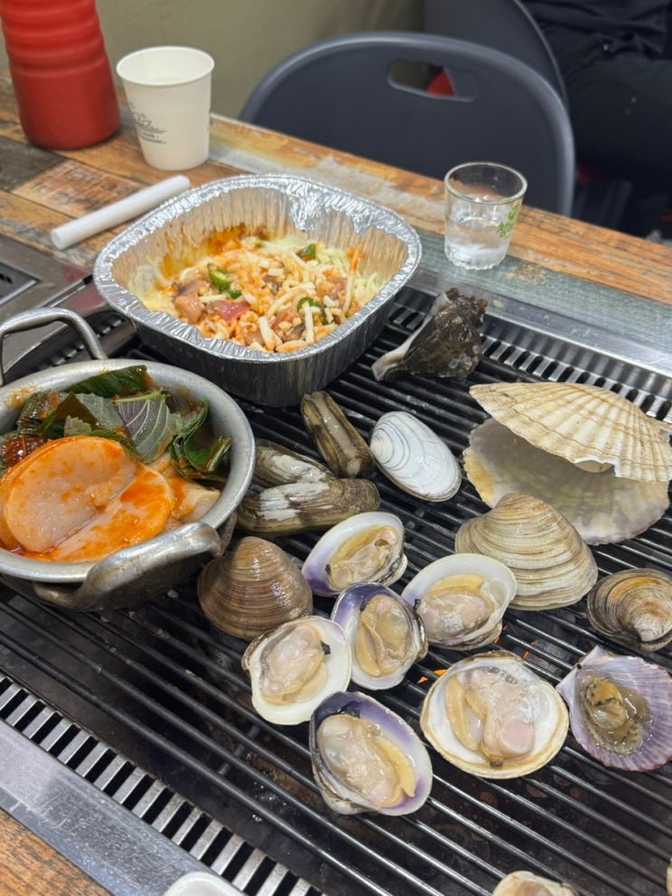  인천 영흥도여행 현지인이 인정한 조개구이 맛집 한국수산 조개구이