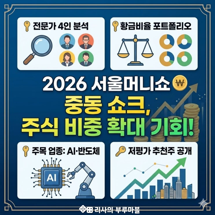  중동 전쟁 쇼크는 단기적? 전문가들이 주식 비중 확대하라고 말하는 이유