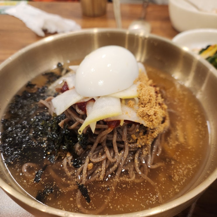  목동 파라곤 맛집 월촌옹심이 메밀칼국수 열무김치 무생채 최고