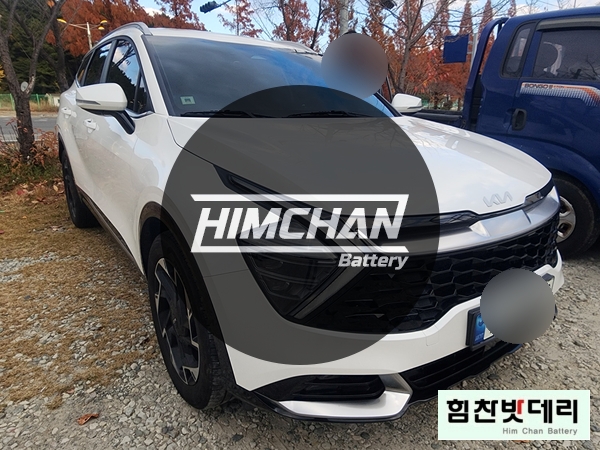  창원배터리 창원밧데리 스포티지 NQ5 배터리 교체 후기 솔라이트 AGM80 적용 힘찬 배터리 창원 본점 방문