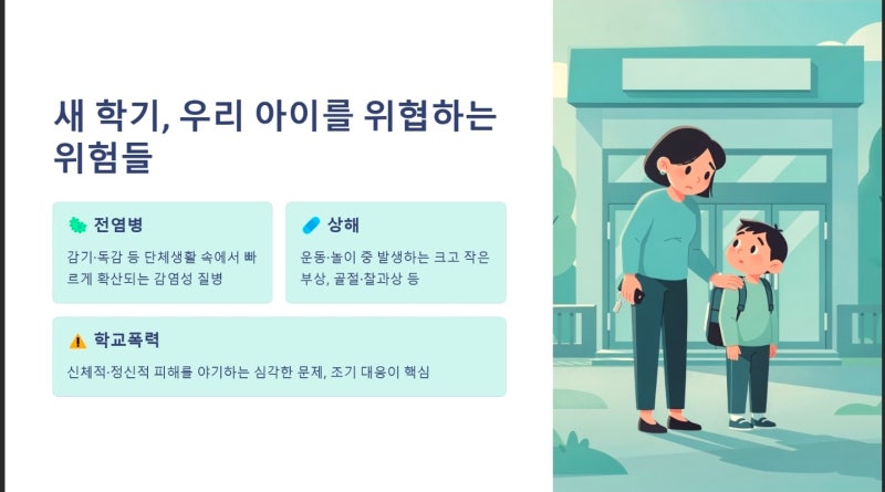 새학기 학교폭력 상해 사고 대처방법