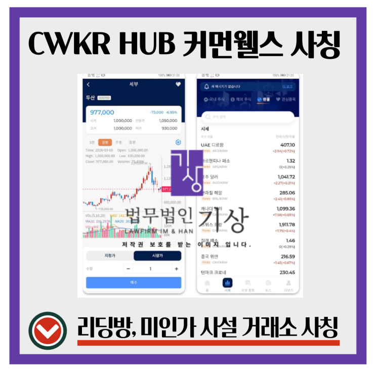  CWKR HUB 커먼웰스 기관계좌 안내, 실제 진행 흐름 정리
