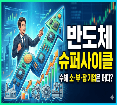  반도체 슈퍼사이클, 수혜 소·부·장기업은 어디?