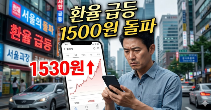  "1500원 돌파는 시간문제"...원달러 환율, 왜 계속 오를까?