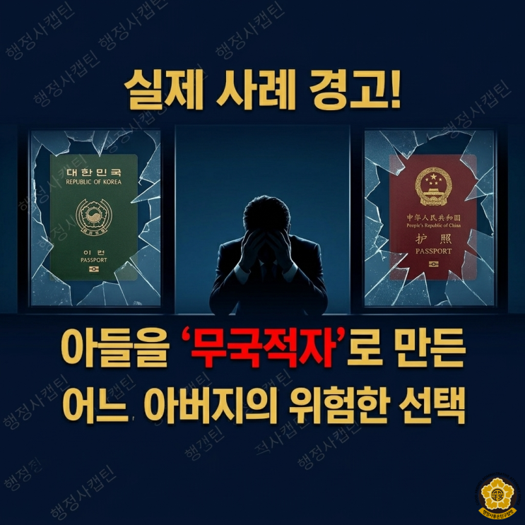  자식 인생 망친 멍청한 조선족 아버지, 15년 만에 아들이 '무국적자' 된 이유