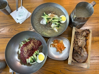 하남 미사 냉면 맛집 스트레스 푸는 비빔냉면 맛집 팔당냉면