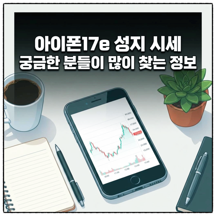  아이폰17e 성지 시세 궁금한 분들이 많이 찾는 정보