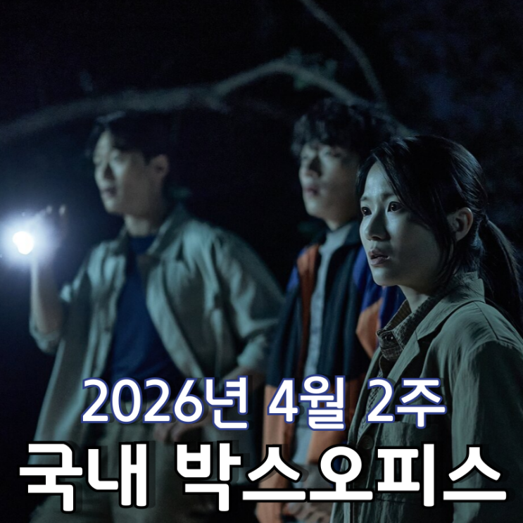  [2026년 4월 2주 국내 박스오피스] 새로운 흥행 강자 '살목지' 정상 석권