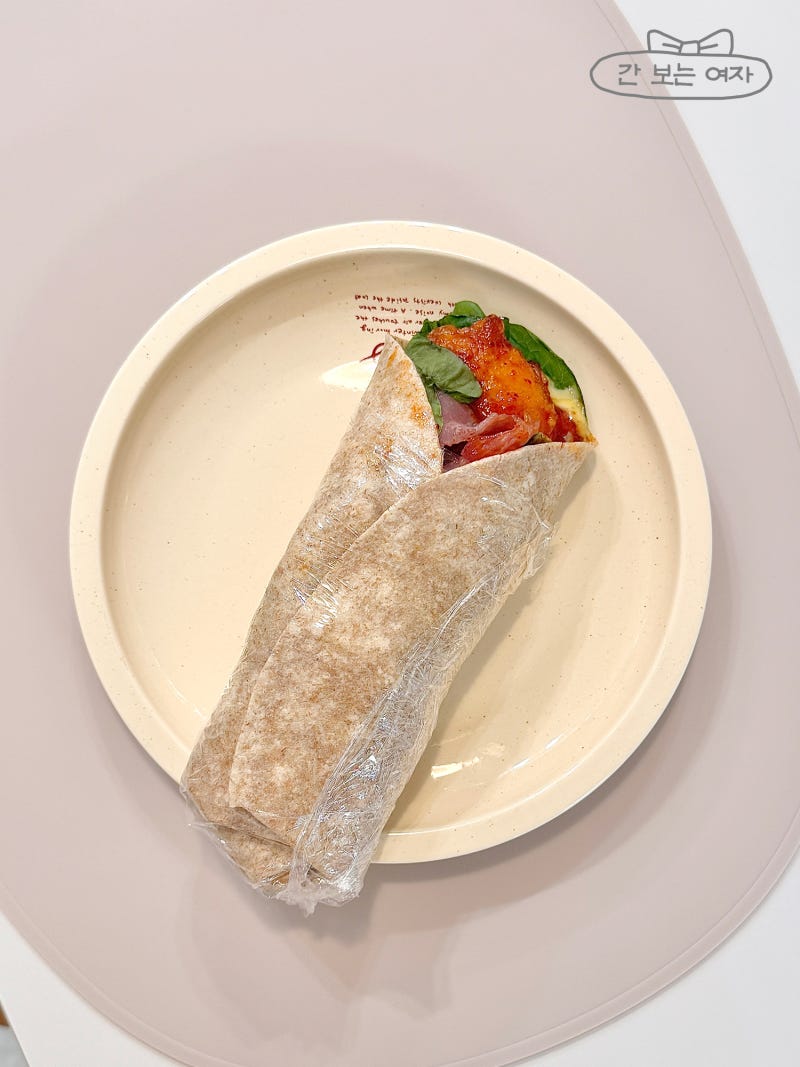 치킨텐더 또띠아 만들기, 수제 칠리소스 비법으로 카페 브런치 느낌 그대로!