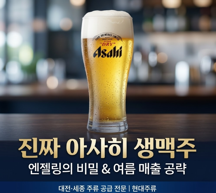 아사히 생맥주 10L 케그 가격 맛 특징 총정리