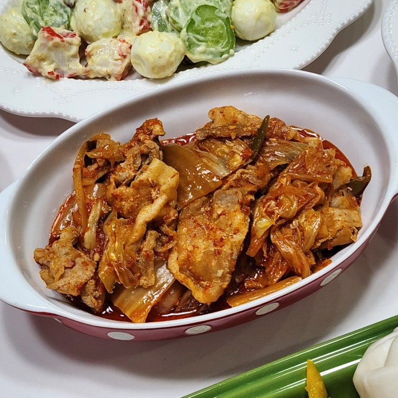 삼겹살 제육볶음 레시피 김치 제육볶음 레시피