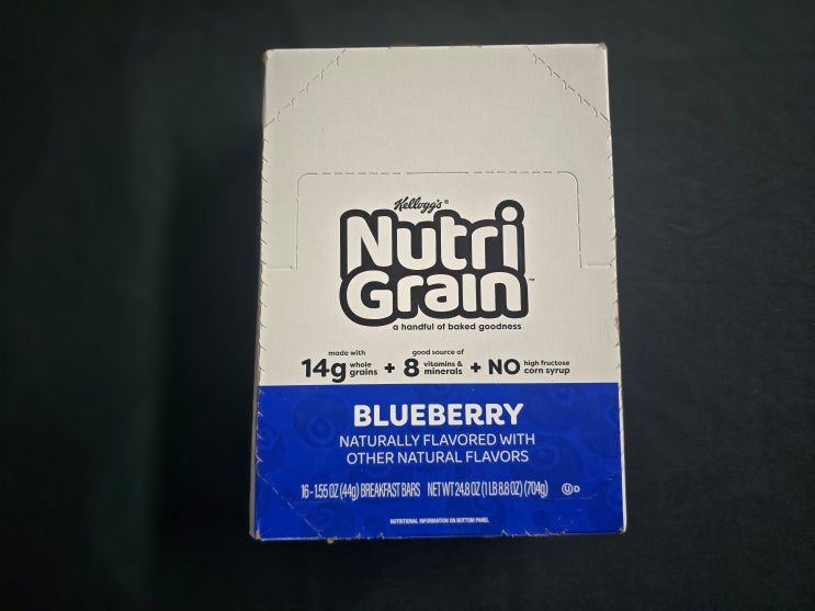  Kellogg's Nutri-Grain Blueberry Chewy Bars
